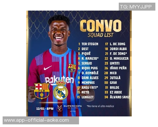 巴萨最新伤病动态:阿劳霍缺阵,佩德里获医疗许可 巴萨最新伤病动态:阿劳霍缺阵,佩德里获医疗许可